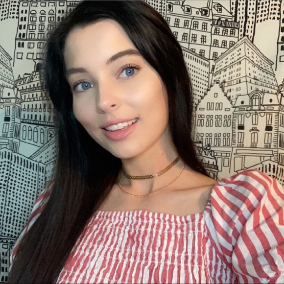 GIFT WITH PURCHASE Chevron & Chain Necklace-Chain Choker - Picture 2 of 4